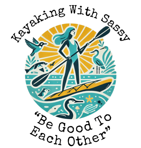 Kayaking with Sassy logo