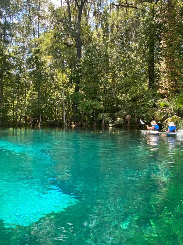 a pool next to a body of water